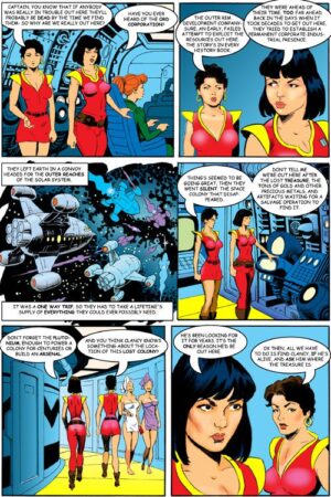 The Sensational Rocket Girls #1 - Image 4