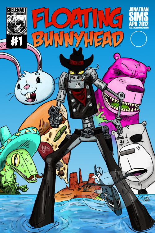 Floating Bunnyhead #1