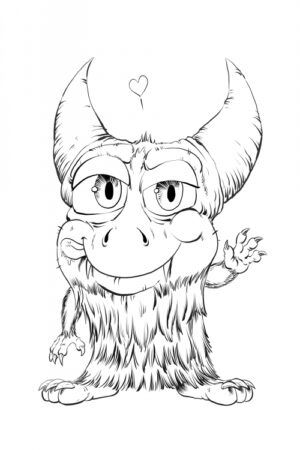 Morning Monsters Coloring Book - Image 2
