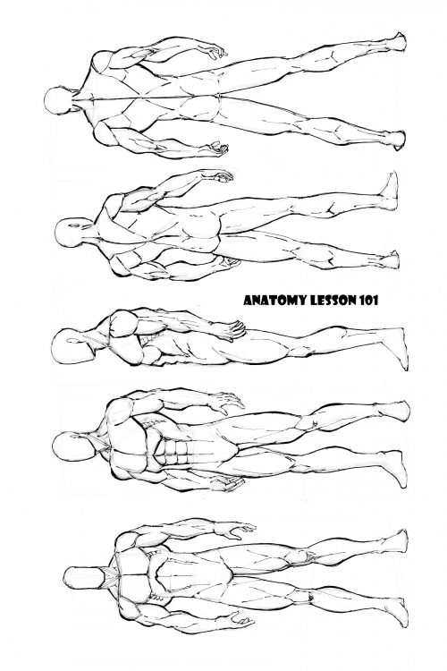 Female Action Poses Drawing - Drawing Skill