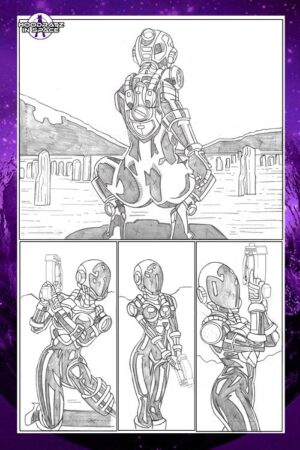 Hoodratz In Space Sketchbook #4 - Image 2