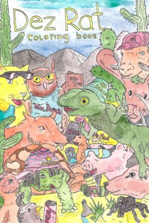 Dez Rat Coloring Book