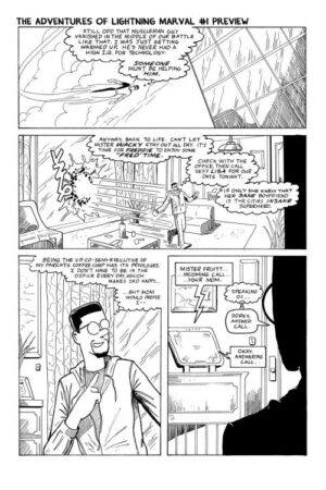 The Adventures Of Lightning Marval #1 - Image 3