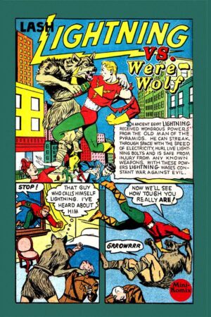 Lash Lightning Vs. Were-wolf