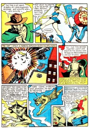 Lash Lightning Vs. Were-wolf - Image 4