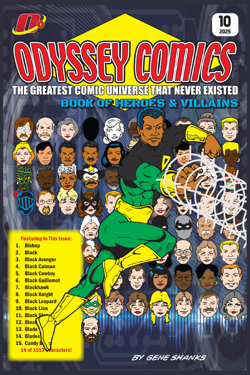 Odyssey Comics Book Of Heroes #10