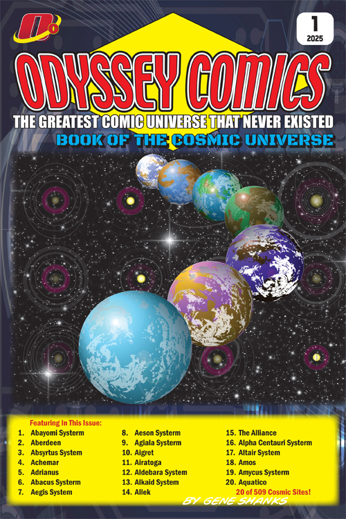 Odyssey Comics Book Of The Cosmic Universe #1