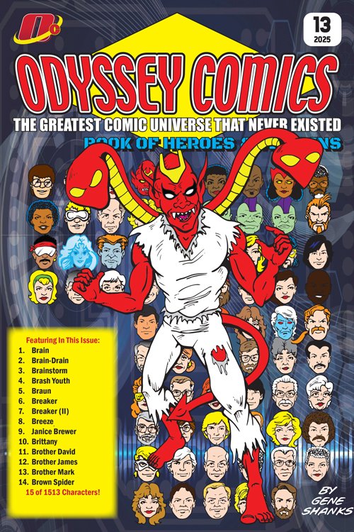 Odyssey Comics Book Of Heroes #13