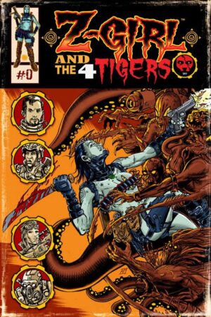Z-Girl and the 4 Tigers #0