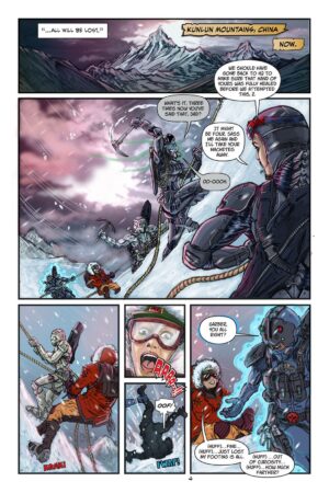 Z-Girl and The 4 Tigers #3 - Image 2