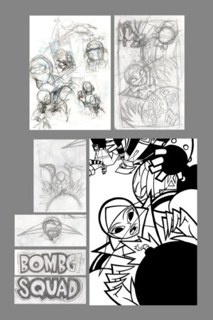 Start To Finish: A Bomb Squad Sketchbook - Image 2