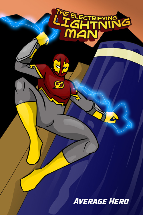 Electrifying Lightning Man Average Hero #1 – IndyPlanet