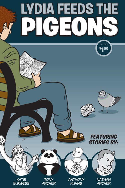 Lydia Feeds The Pigeons #1