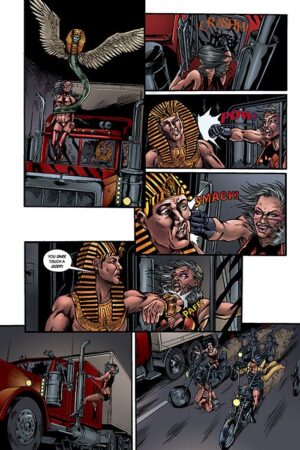 King Tut Truck Driving Pharaoh #1 - Image 4