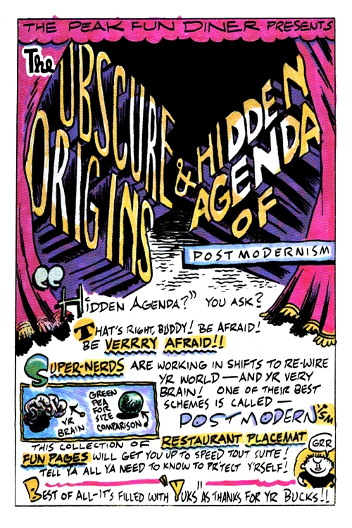 The Obscure Origins... #1